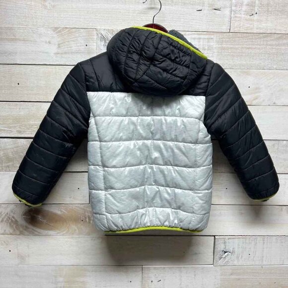 GENUINE Eddie Bauer Kids Boys Youth Reversible Ski Jacket Size S 7/8 - Picture 3 of 6